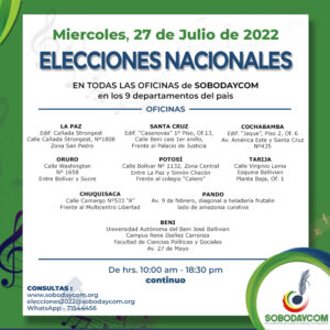 ELECCIONES NACIONALES