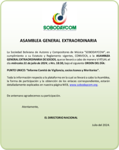 Asamblea General Extraordinaria